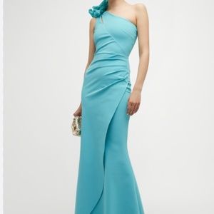 Chiara Boni La Petite Robe Rosette Gown size 2